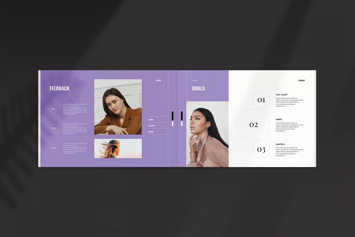 Brand Strategy Template for InDesign