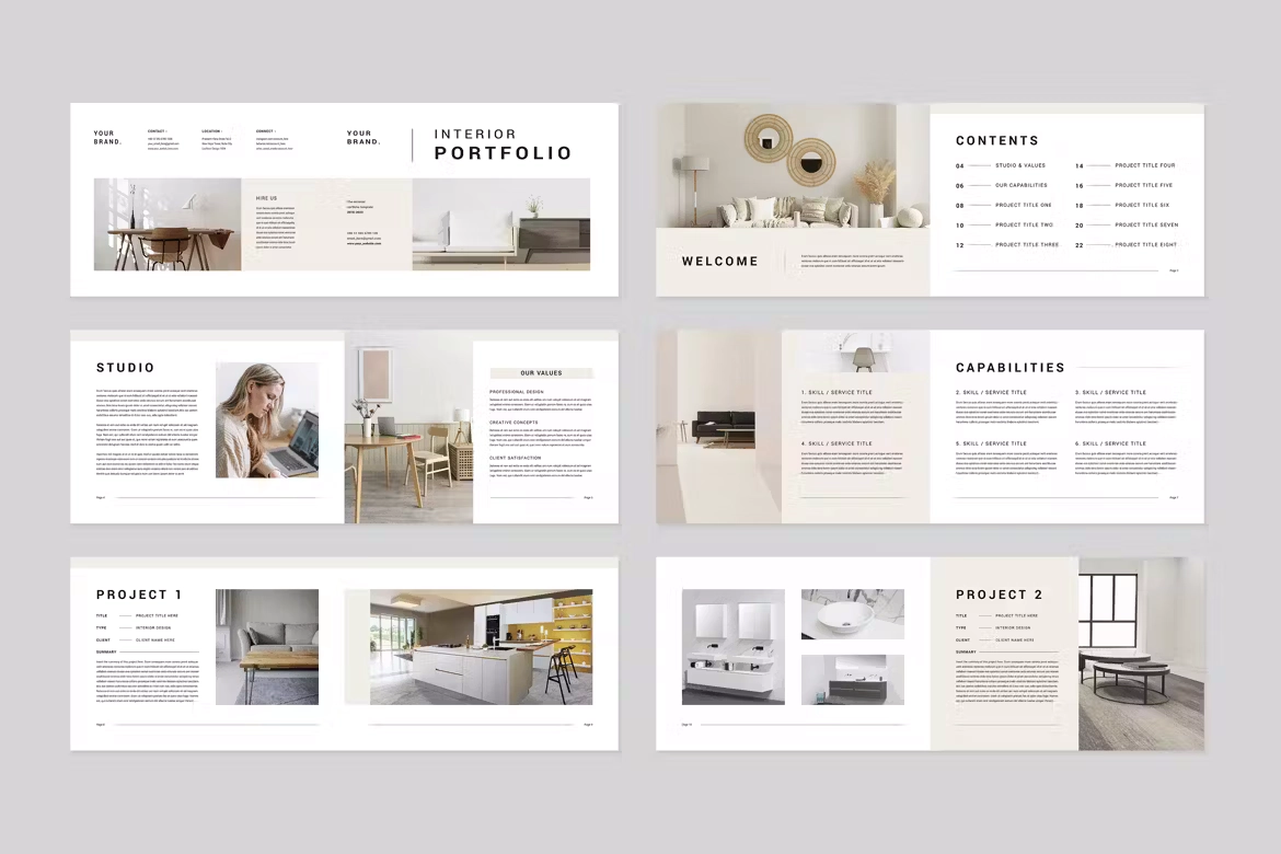 Interior portfolio template indd