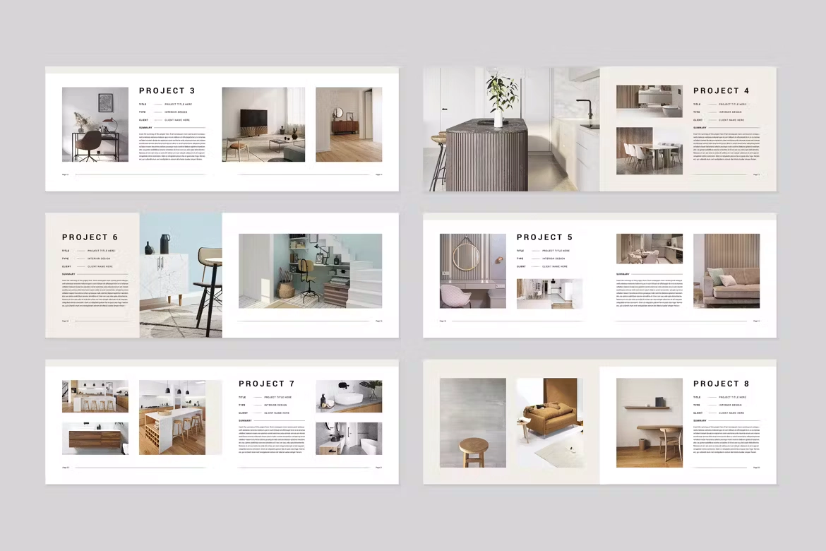 Interior portfolio template indd