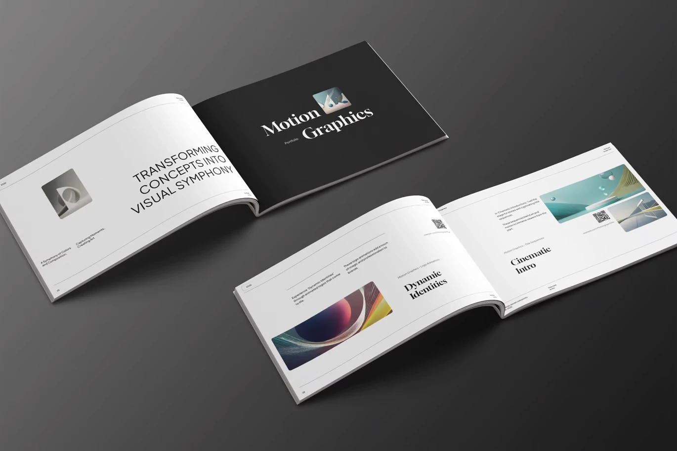 Mabento — Visual Content Portfolio Template (InDesign & Canva)