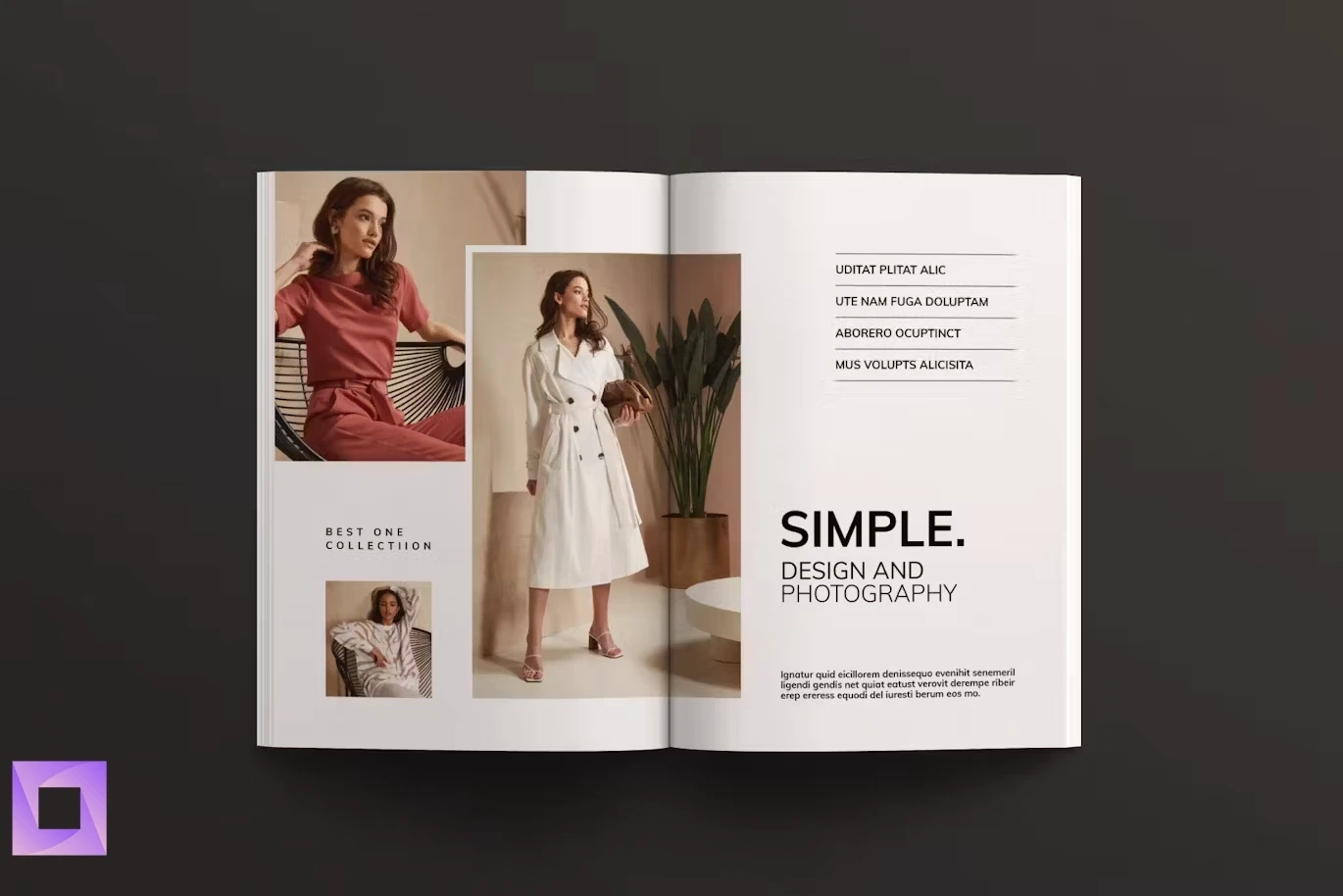 Photography portfolio template indd