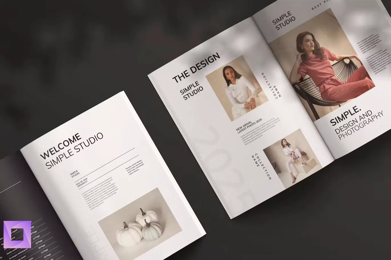 Photography portfolio template indd