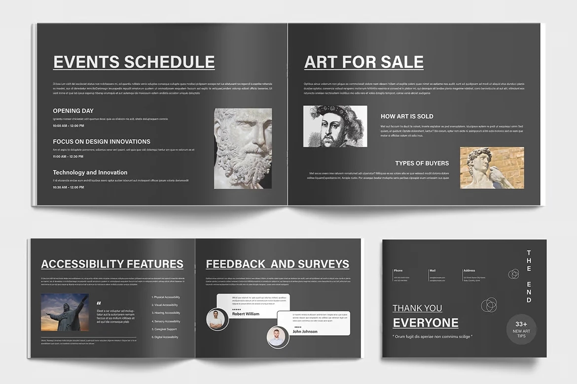 Art Exhibition Portfolio