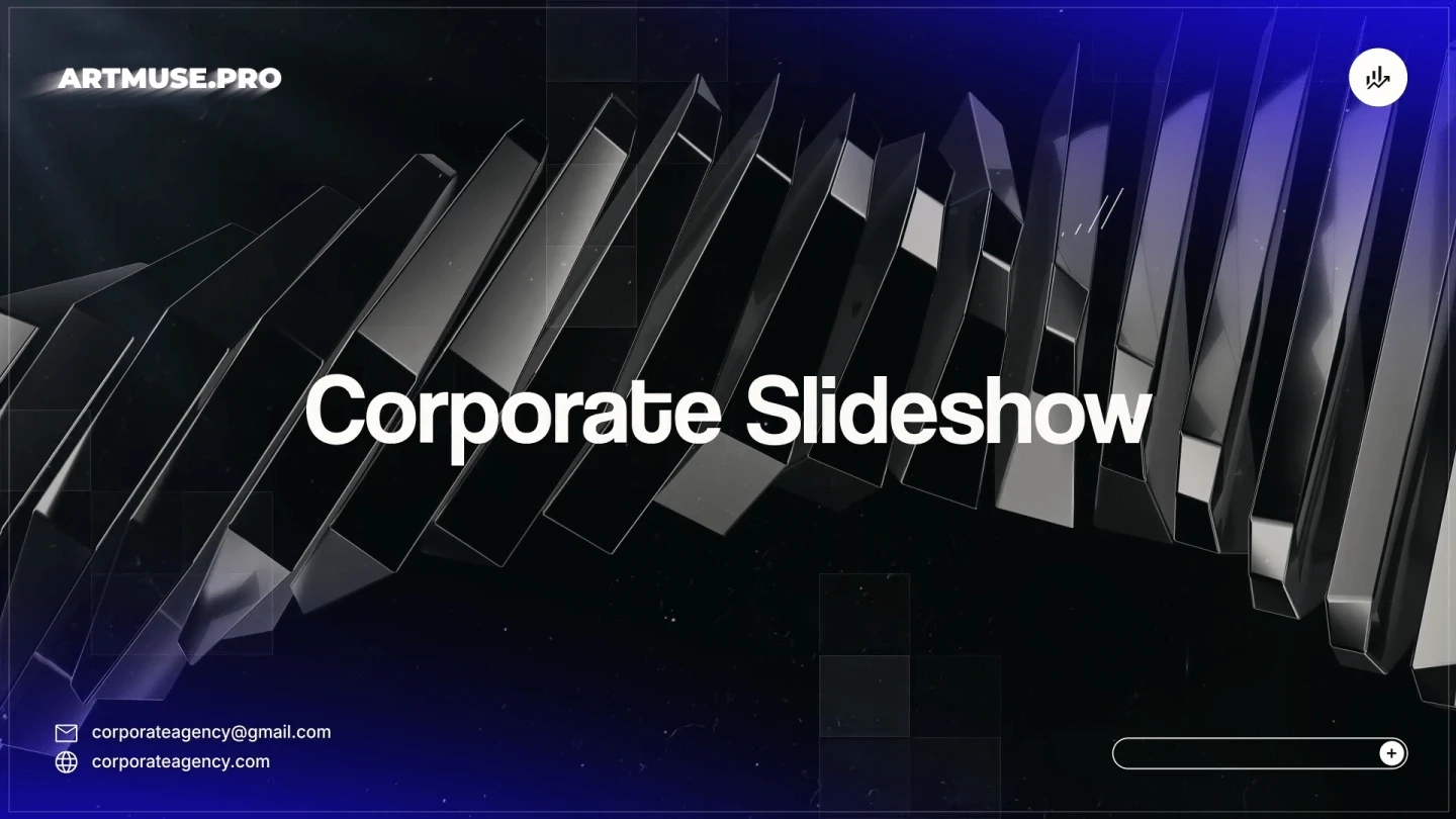 Corporate Slideshow Template for After Effects — 4K Business Presentation
