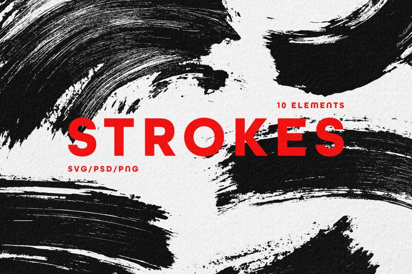 Brush Strokes PNG & SVG for Design — Graphic Objects for Web & Print
