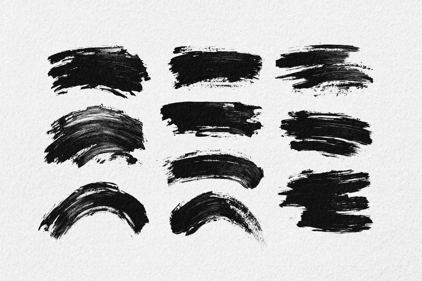 Brush Strokes PNG & SVG for Design