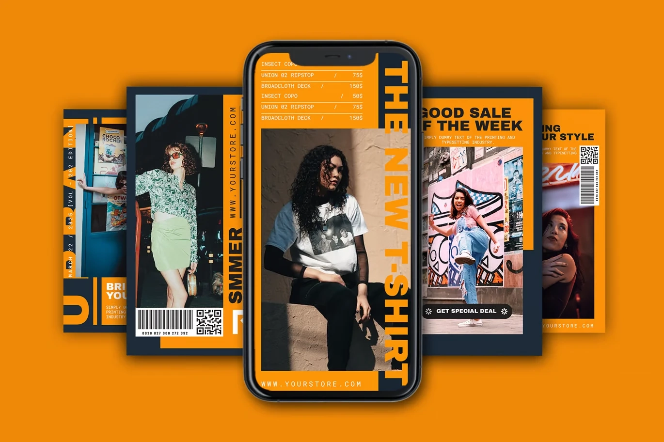 Shinxa Instagram Stories Template