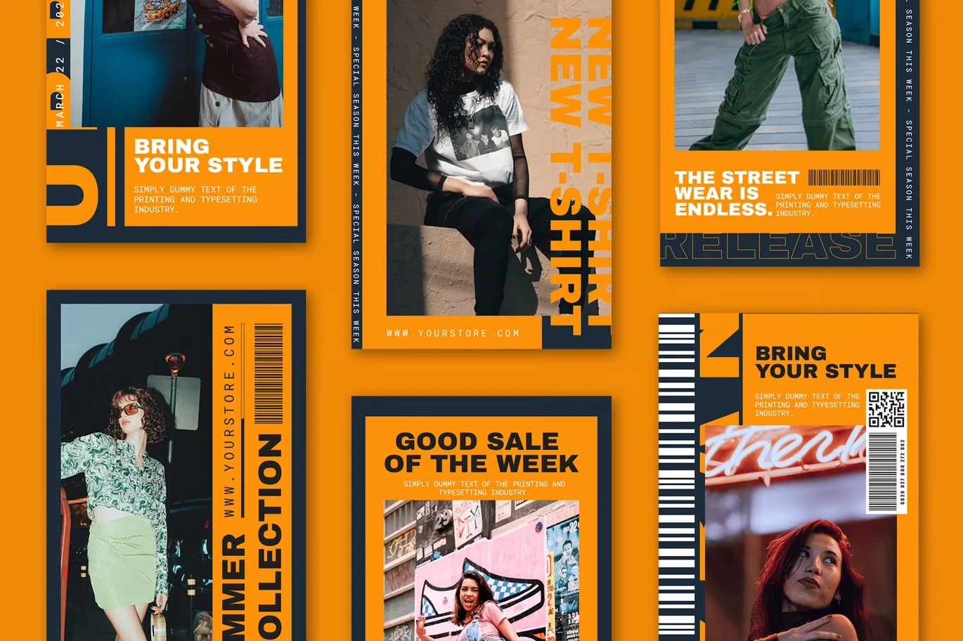 Shinxa Instagram Stories Template