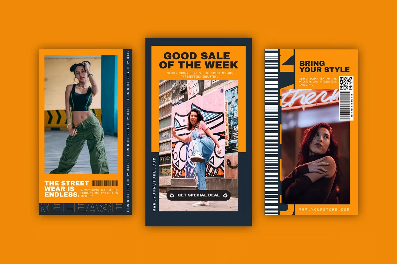 Shinxa Instagram Stories Template