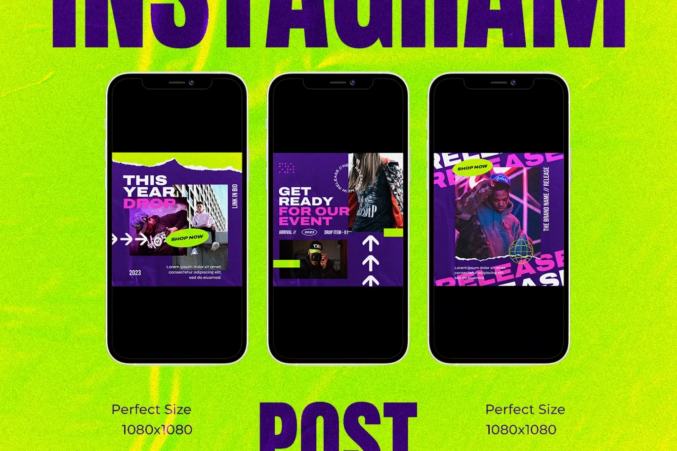 Hypebeast Instagram Template