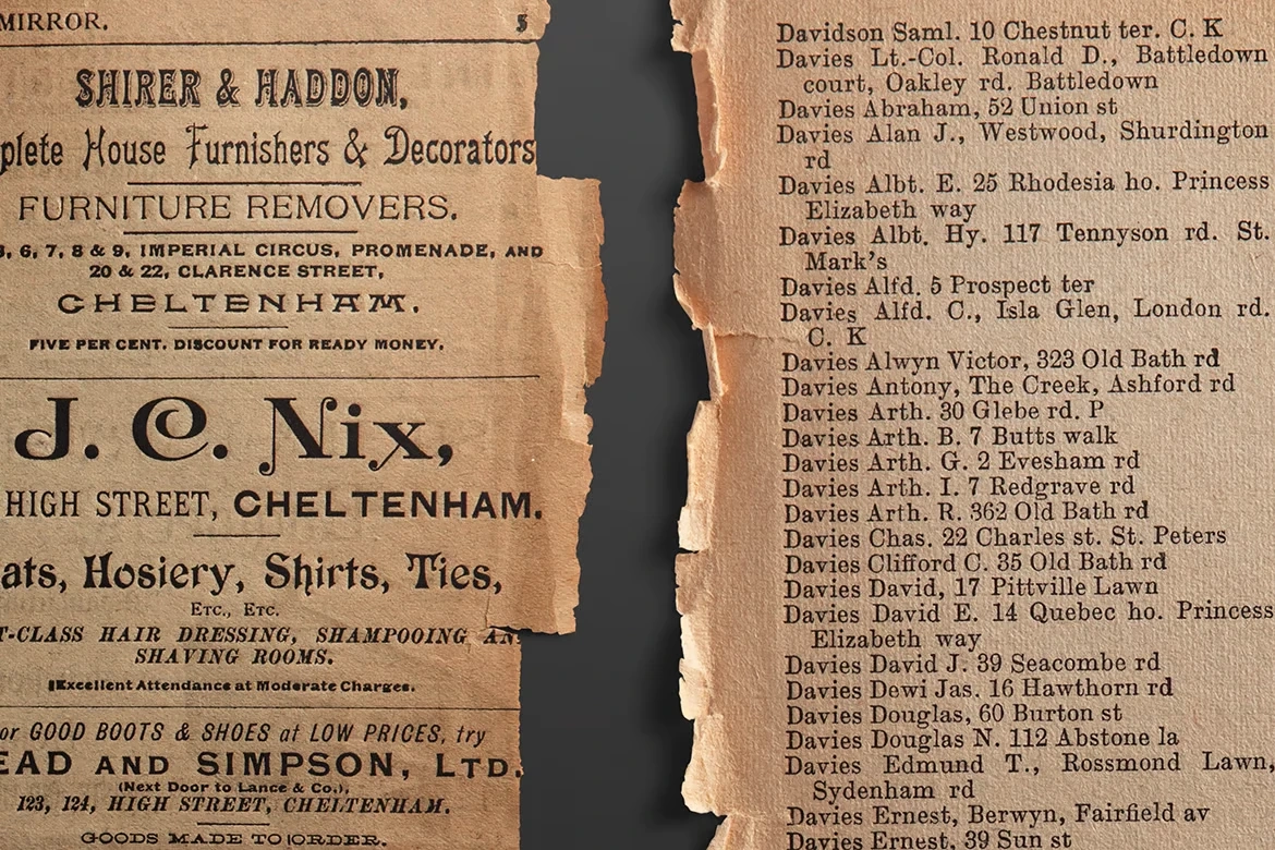 Vintage Newspaper Textures & Backgrounds
