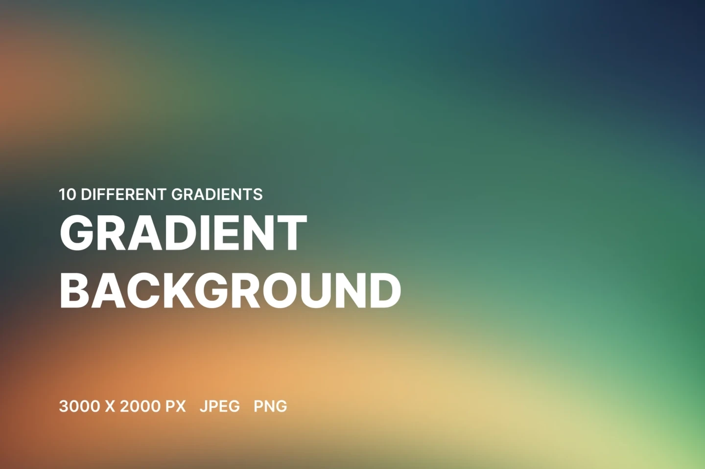 Gradient Background Collection V.1 — 20 High-Quality JPG & PNG Files