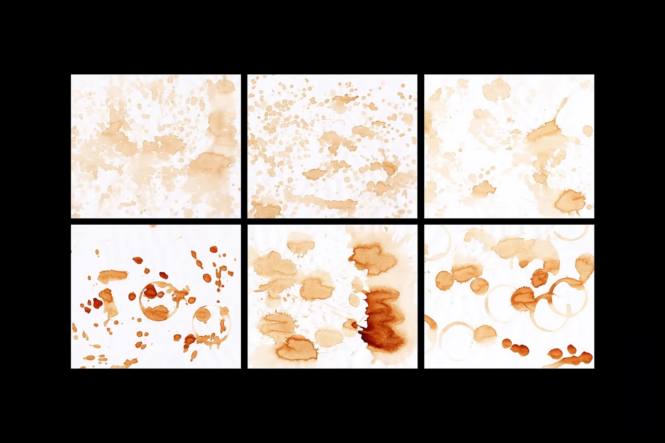 Handcrafted Stain and Splash Textures