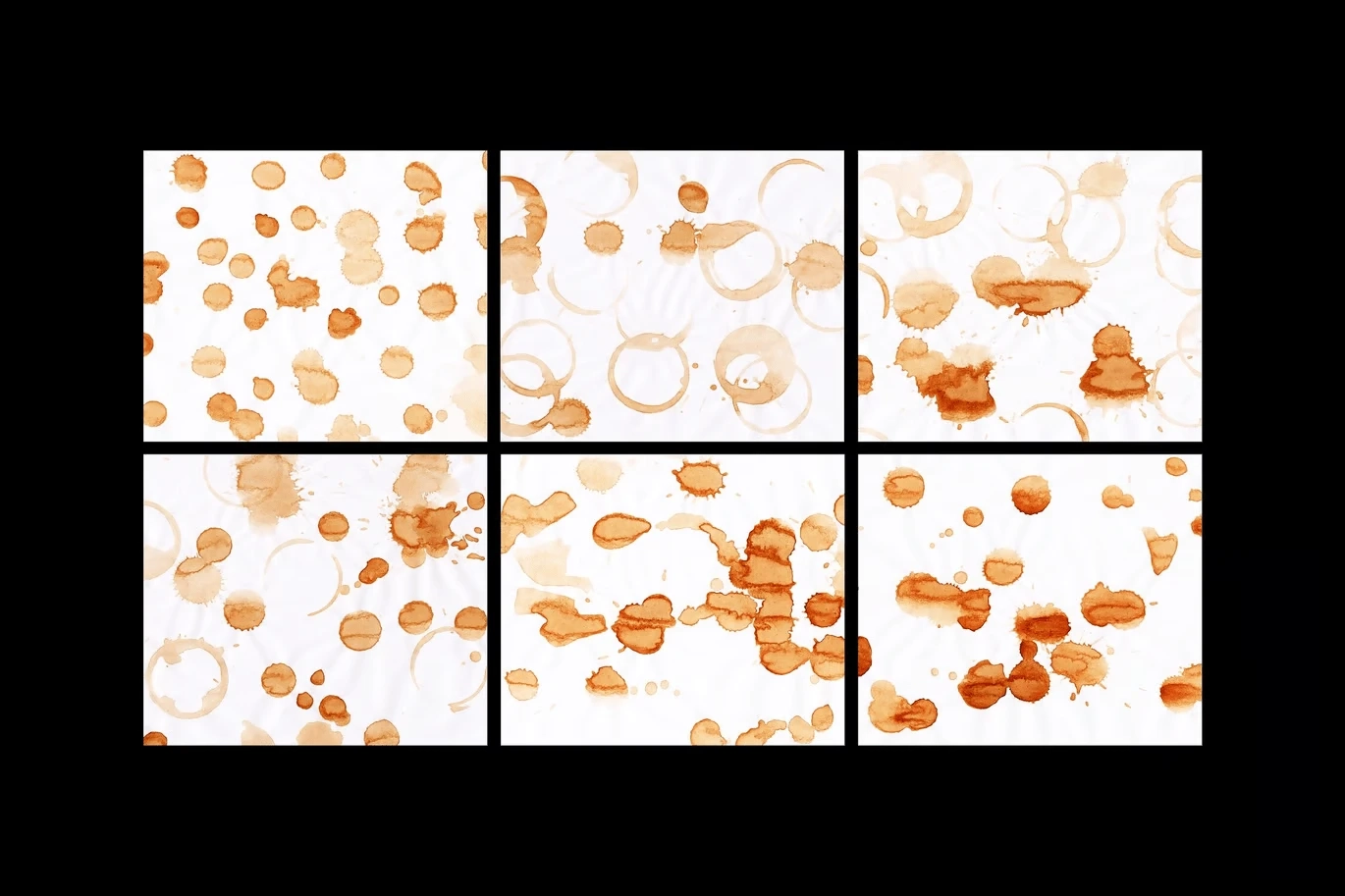 Handcrafted Stain and Splash Textures