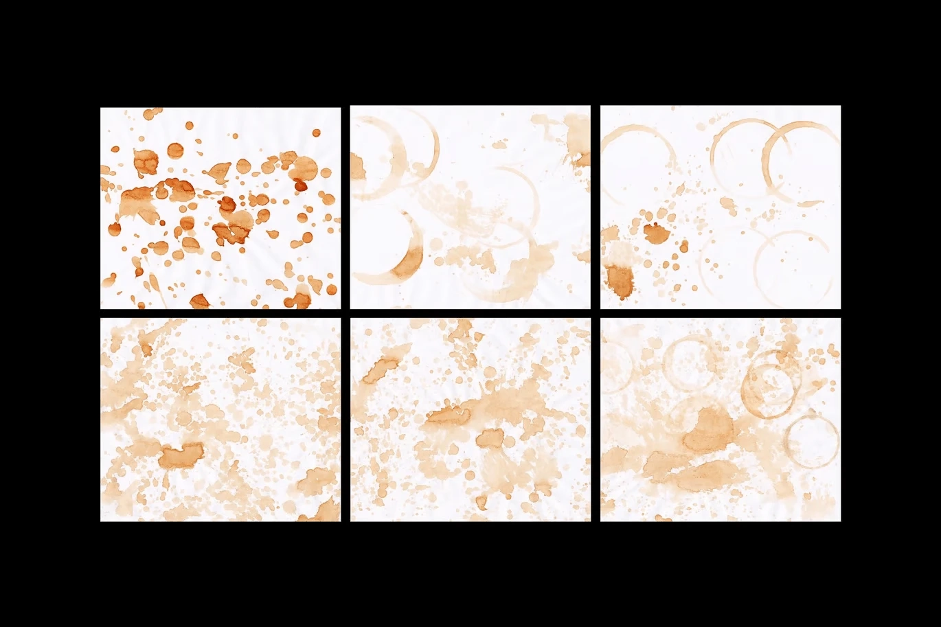 Handcrafted Stain and Splash Textures